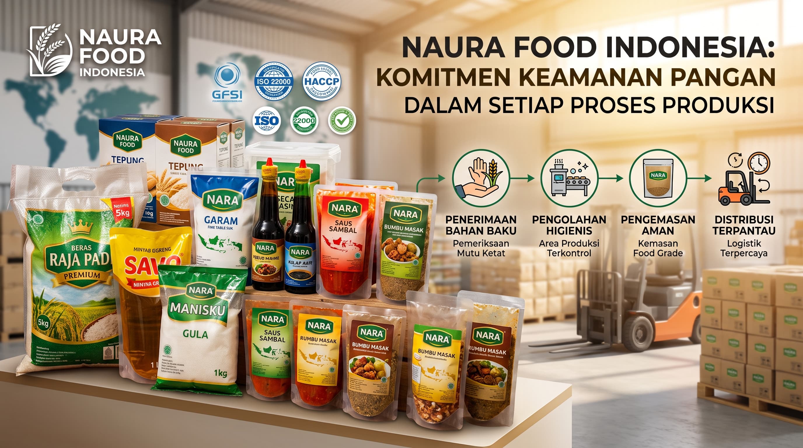 Komitmen Keamanan Pangan dalam Setiap Proses Produksi